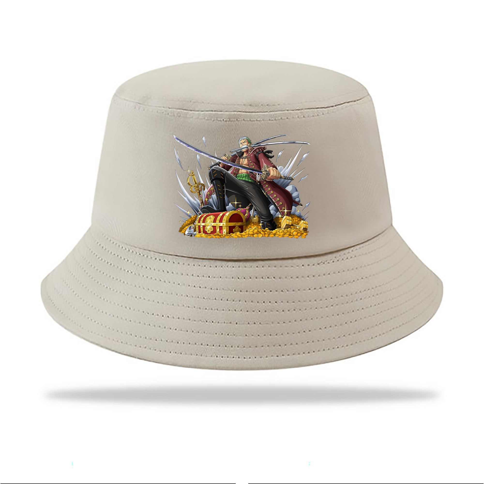 ワンピース ロロノア・ゾロ ONE PIECE Roronoa Zoro アウトドア日除けバケットハット